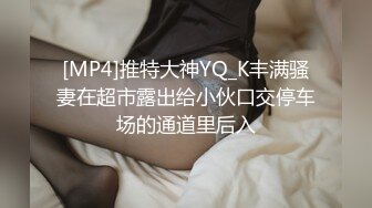 [MP4]推特大神YQ_K丰满骚妻在超市露出给小伙口交停车场的通道里后入