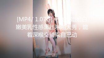 [MP4/ 1.07G] 十九小姐姐白嫩美乳性感黑丝啪啪大秀，跪着深喉交骑乘自己动