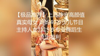 【极品推荐】上海静安高颜值真实母女 妈妈40岁少儿节目主持人女儿19岁专业舞蹈生 流出福利