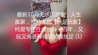 最新10月无水印首发，人生赢家，推特大神【丝足玩家】纯爱专注性感丝袜一百年，又玩又肏各种极品美臀丝足 (1)