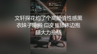 文轩探花约了个高颜值性感黑衣妹子啪啪 口交互舔床边抱腿大力抽插