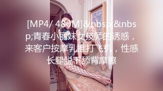 [MP4/ 480M]&nbsp;&nbsp;青春小丽妹女技师的诱惑，来客户按摩乳推打飞机，性感长腿脱下舔背摩擦