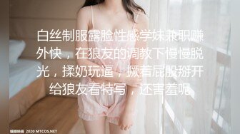 白丝制服露脸性感学妹兼职赚外快，在狼友的调教下慢慢脱光，揉奶玩逼，撅着屁股掰开给狼友看特写，还害羞呢