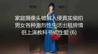 家庭摄像头破解入侵真实偸拍男女各种激烈性生活出租房情侣上演教科书式性爱 (6)