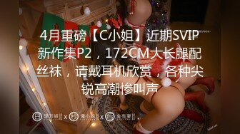 4月重磅【C小姐】近期SVIP新作集P2，172CM大长腿配丝袜，请戴耳机欣赏，各种尖锐高潮惨叫声