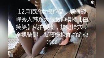 12月顶流女模作品，颜值巅峰秀人韩系大眼女神模特【白笑笑】私拍视图，揉奶揉穴，全裸骑熊，紫薇模拟啪啪销魂吟叫